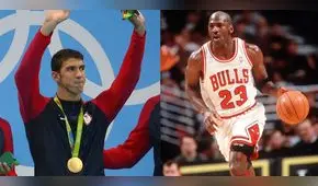 Michael Phelps: Yo era igual de imb... con mis compañeros como Michael Jordan