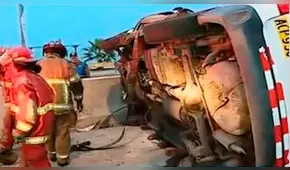Cinco heridos tras accidentes en Miraflores y La Molina [VIDEO]