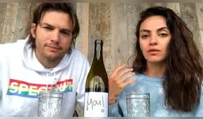 Ashton Kutcher y Mila Kunis venden “vinos de cuarentena” para combatir el coronavirus