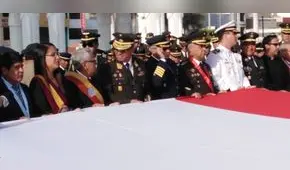 Autoridades de Lambayeque conmemoran el Día de la Bandera [FOTOS]