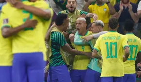 Con doblete de Richarlison, Brasil ganó 2-0 a Serbia su debut en el Mundial Qatar 2022