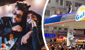 Bad Bunny y Arcangel dieron concierto gratuito en un techo de Puerto Rico para despedir el año 2022