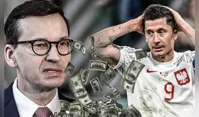 Escándalo en Polonia por millonario bono involucra al Gobierno y a Robert Lewandowski