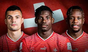 ¿Quiénes son los mejores jugadores de Suiza que enfrentarán a Brasil en el Mundial Qatar 2022?