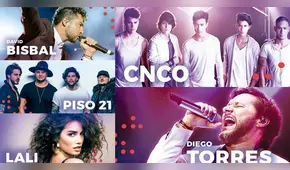David Bisbal y Diego Torres llegan a Lima para “Radio Disney vivo”