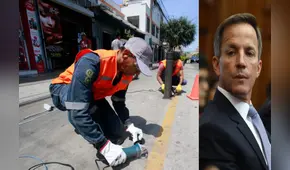 Gestión de Francis Allison retira tubos y macetas de pasos peatonales del mercado de Magdalena