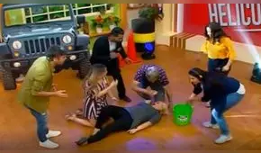 Susy Díaz se ‘desmaya’ en vivo tras realizar acrobacia de baile [VIDEO]