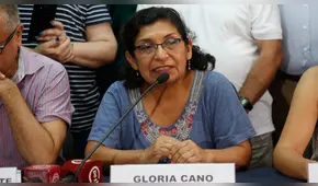Gloria Cano: "La próxima semana Fujimori debe estar en un centro de reclusión"