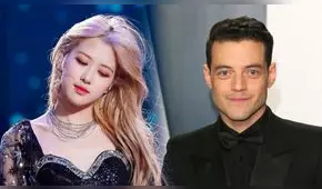 Rosé de BLACKPINK presume encuentro con Rami Malek en evento de moda