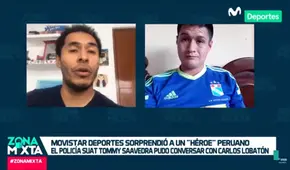 Carlos Lobatón sorprendió a policía héroe que venció a la COVID-19 en emotiva videollamada