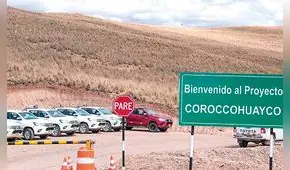 Cusco: consulta previa para mina Ccoroccohuayco se reinicia con dudas