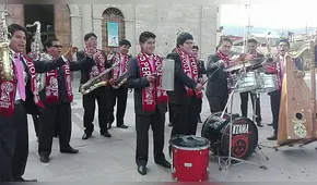 Huancayo vivió con música, algarabía y aliento partido Perú vs Dinamarca