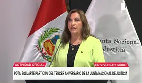 Dina Boluarte: “Anuncio que el próximo lunes se reunirá el Acuerdo Nacional”