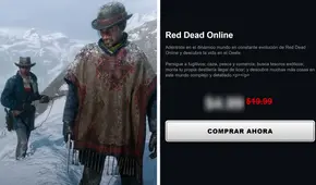 Red Dead Online, el multijugador de RDR2, ya se vende por separado