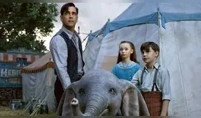 Dumbo y su cuidador: Colin Farrell