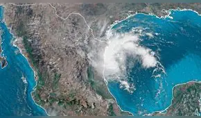 Impactantes imágenes de Fernand, la tormenta tropical que amenaza el norte de México