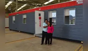 Evangelina ya tiene casa, pero le falta un terreno donde ponerla 