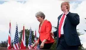 Trump presiona a Reino Unido por acuerdo sobre Huawei y confía en tratado comercial