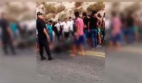 Lambayeque: policía atropella y mata a trabajador de Empresa Tumán 