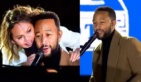 John Legend y Chrissy Teigen se unen en emotivo show por el cierre de campaña de Joe Biden