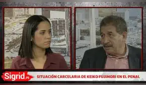 Expresidente del INPE explicó situación carcelaria de Keiko Fujimori