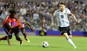 Argentina vs Haití: Lionel Messi dejó en ridículo a dos rivales con brillante acción [VIDEO] 