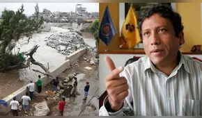 Chosica: alcalde culpa a Pablo de la Flor por retraso en obras [VIDEO]