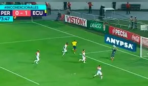  Perú vs Ecuador: Enner Valencia aumentó la ventaja para la visita [VIDEO]