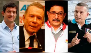 GfK: Reggiardo, Belmont, Urresti y Cornejo disminuyen intención de voto