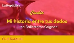 Mi historia entre tus dedos, canción de Luca Ballesteros Grignani 