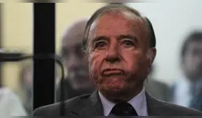 Argentina: confirman pena de 4 años y medio para expresidente Carlos Menem