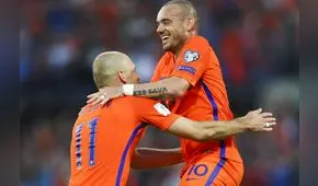 Sneijder se despedirá de Holanda ante Perú
