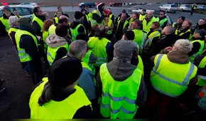 Los ‘‘chalecos amarillos’’ salen a protestar a las calles por sexta vez [VIDEO]
