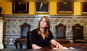 Cayetana Aljovín: “Palabras más, palabras menos, hay un respaldo del Grupo de Lima”