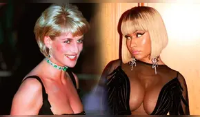 Nicki Minaj recordó a Lady Di con foto de la infancia del príncipe Harry