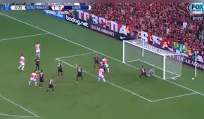 Junior vs Paranaense: 'Teo' Gutierrez iguala la final con golpe de cabeza [VIDEO]