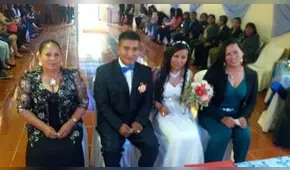 Primer matrimonio civil 2019 de internos se realiza en un penal del Cusco