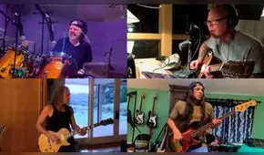 Metallica reaparece en cuarentena con versión a distancia de uno de sus clásicos