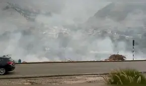 #YoDenuncio: humareda genera pánico y malestar en vecinos de Chaclacayo [VIDEO]