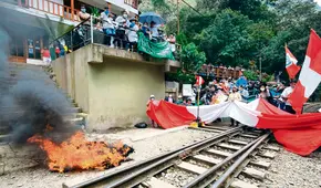 Machupicchu ingresa a paro seco indefinido para exigir renuncia de Dina Boluarte
