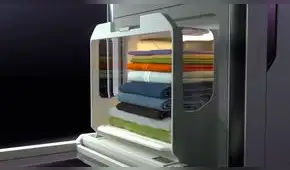 Presentan robot capaz de planchar, doblar y perfumar la ropa en 4 segundos [VIDEO]