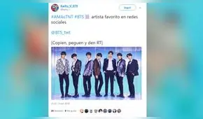 American Music Awards 2018: BTS se coronó como Artista Social Favorito y fans reaccionan American Music Awards 2018: BTS se coronó como Artista Social Favorito y fans reaccionan