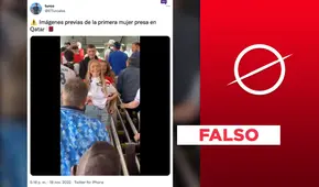 No, video de mujer haciendo ‘topless’ no fue grabado en el Mundial de Qatar 2022