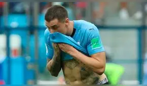 José María Giménez recibe duras críticas por llorar durante el partido ante Francia