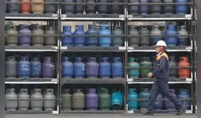 Precio del balón de gas de 10 kilos bajó S/ 0,70, según Opecu