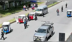 Sutran fiscaliza servicio de transporte público en Cajamarca 