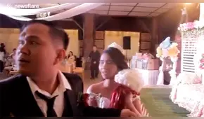 YouTube: minutos de terror cuando tifón Mangkhut golpea una boda en Filipinas [VIDEO]