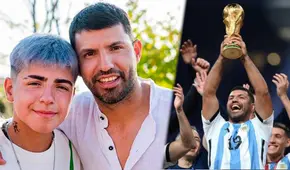 ¡Este ‘Kun’! Sergio Agüero revela que casi se olvida de su hijo en Qatar por celebrar el Mundial
