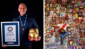 Peruano que ganó récord Guinness por colección de Iron Man: “Empezó con una visita al dentista”