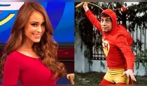 Yanet García se transforma en sexy ‘Chapulín Colorado’ en homenaje a “Chespirito”  
